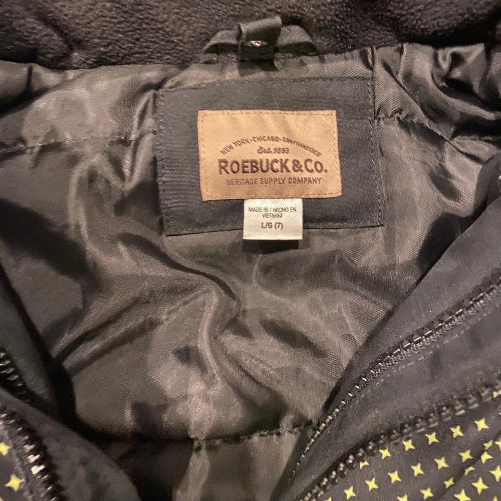Roebuck & Co. boys Large 7 winter coat